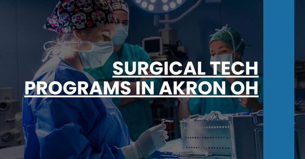 Surgical Tech Programs in Akron OH Feature Image