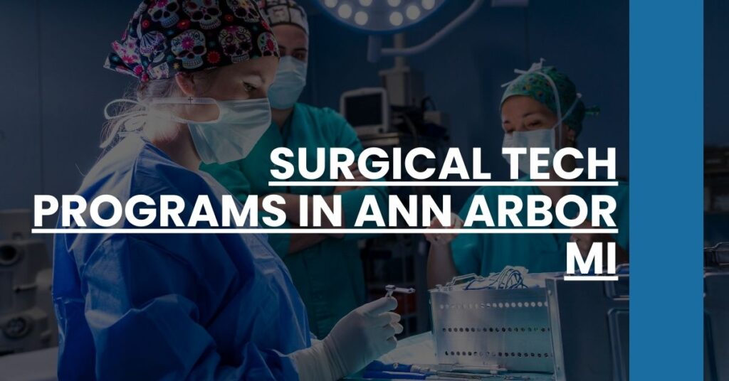 Surgical Tech Programs in Ann Arbor MI Feature Image