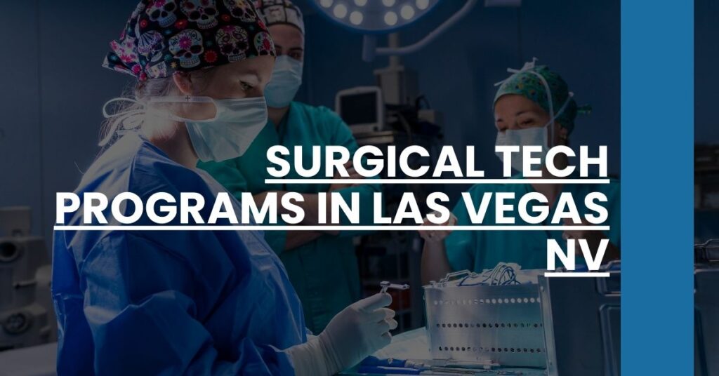 Surgical Tech Programs in Las Vegas NV Feature Image