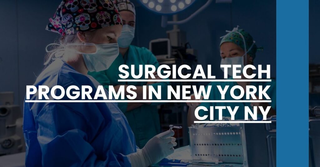 Surgical Tech Programs in New York City NY Feature Image