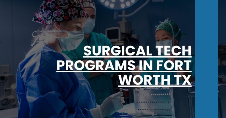 Surgical Tech Programs in Fort Worth TX Feature Image