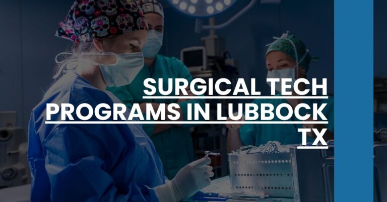 Surgical Tech Programs in Lubbock TX Feature Image