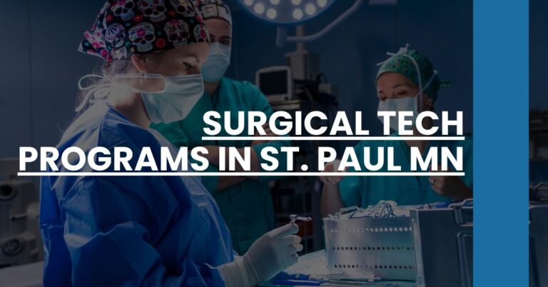 Surgical Tech Programs in St. Paul MN Feature Image