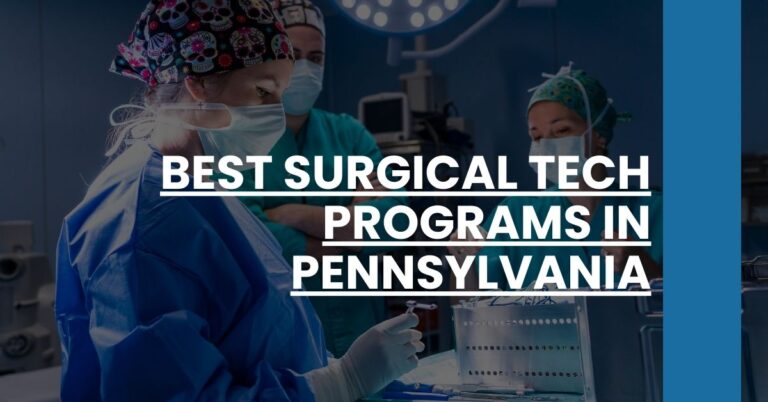 Best Surgical Tech Programs In Pennsylvania Feature Image