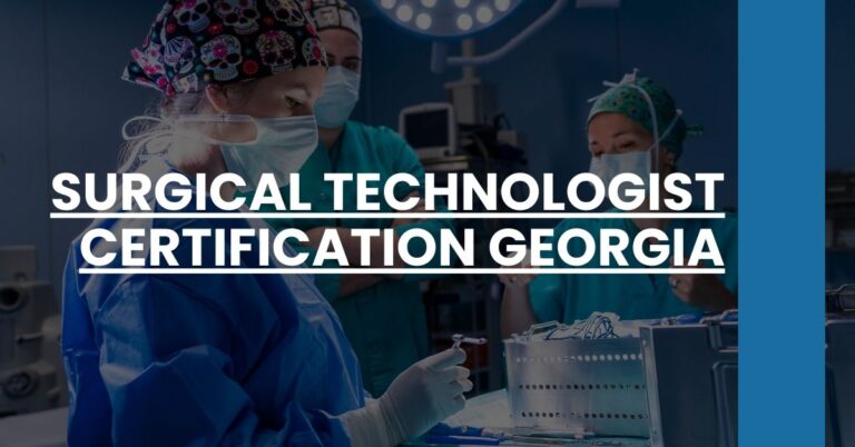 Surgical Technologist Certification Georgia Feature Image